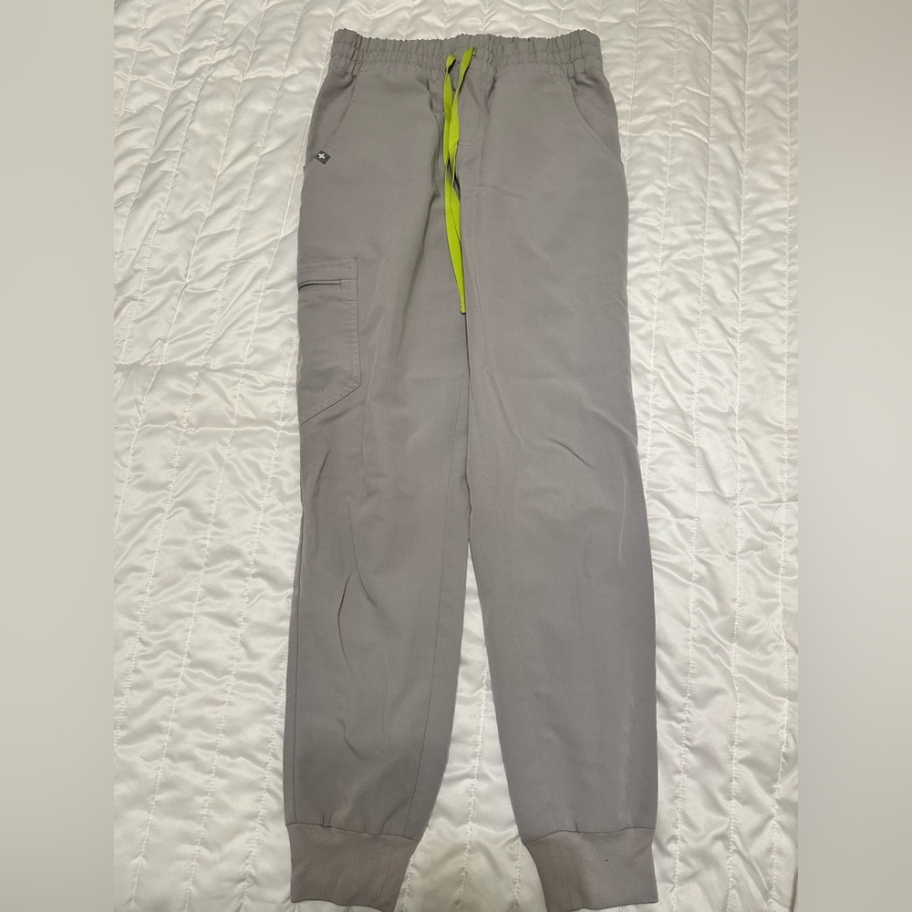 Figs Slate High Waisted Zamora Joggers